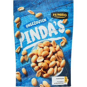 Foto van Jumbo ongezouten pinda's 250g