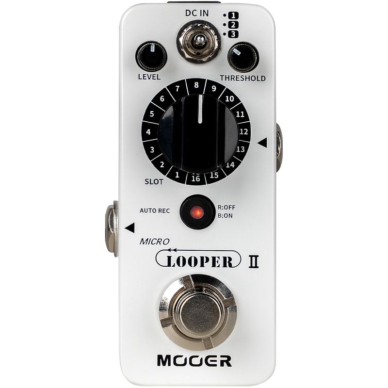 Foto van Mooer micro looper ii effectpedaal