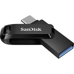 Foto van Sandisk ultra dual drive go usb-stick smartphone/tablet zwart 64 gb usb 3.2 gen 1 (usb 3.0), usb-c