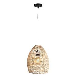 Foto van Hanglamp sarah - naturel - 150xø28,5 cm - leen bakker