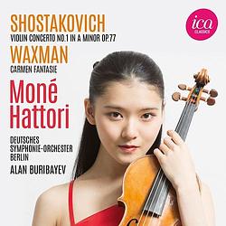 Foto van Shostakovich: violin concerto no.1 - waxman: carm - cd (5060244551565)