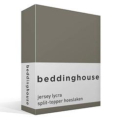 Foto van Beddinghouse jersey lycra split-topper hoeslaken - lits-jumeaux (180x200/220 cm)