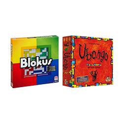 Foto van Spellenbundel - bordspel - 2 stuks - blokus & ubongo