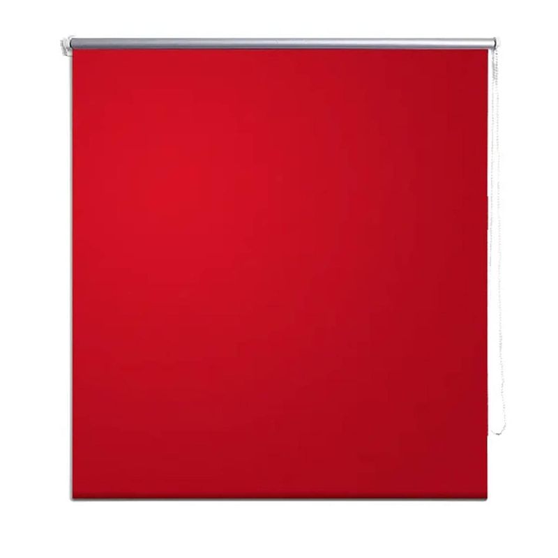Foto van Rolgordijn verduisterend 40 x 100 cm rood
