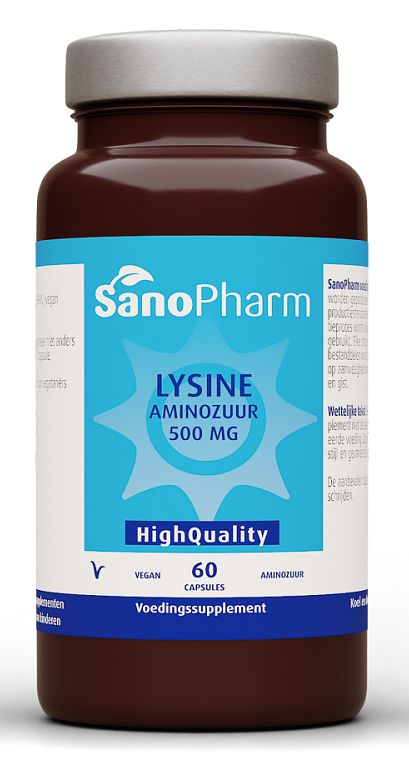 Foto van Sanopharm high quality lysine capsules