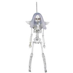 Foto van Fiestas horror/halloween decoratie skelet/geraamte pop - engel des doods - 40 cm - halloween poppen