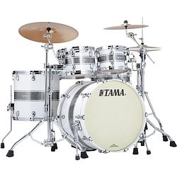 Foto van Tama ma42tzs-ssr starclassic maple silver snow racing stripe 4d. shellset