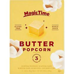 Foto van Magic time butter popcorn 3 x 80g bij jumbo