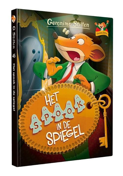 Foto van Het spook in de spiegel - geronimo stilton - hardcover (9789059248601)