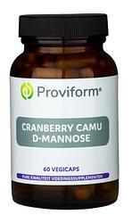 Foto van Proviform cranberry camu d-mannose vegicaps