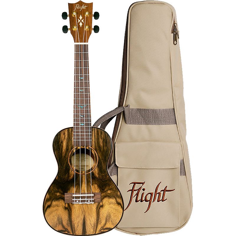 Foto van Flight supernatural series duc430 dao concert ukelele met gigbag