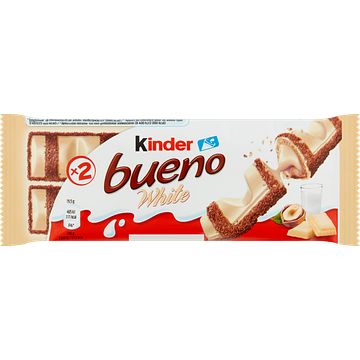 Foto van Kinder bueno white 2 stuks 39g bij jumbo