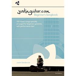 Foto van Wise publications justinguitar.com beginner'ss songbook: 2nd edition voor gitaar en zang