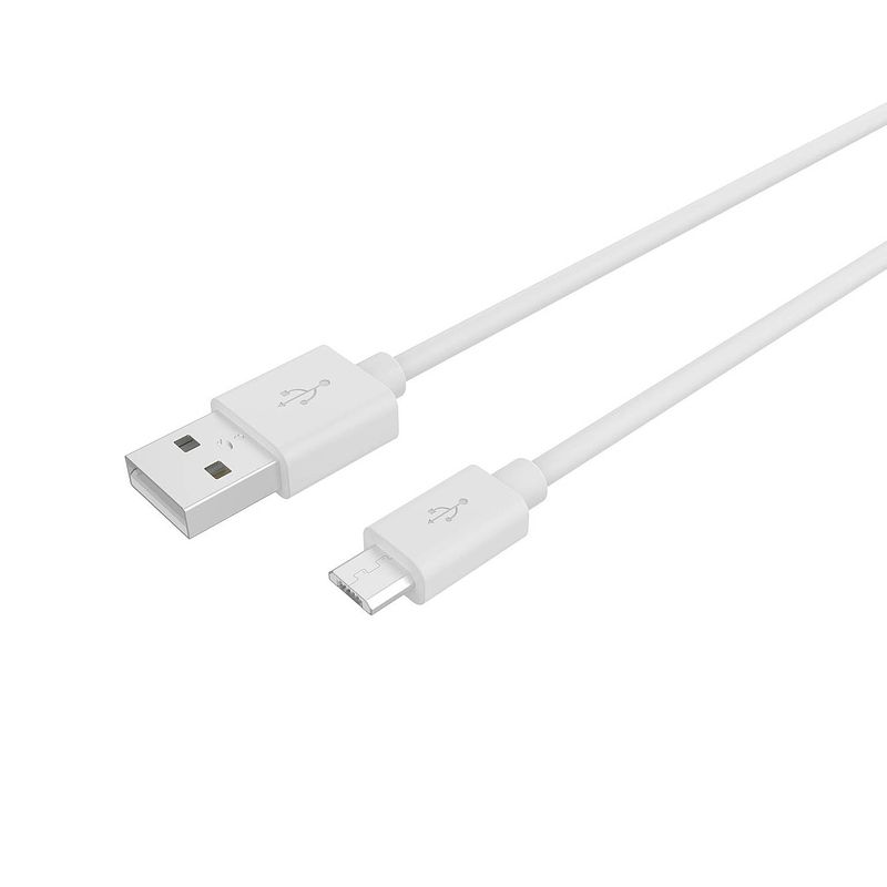 Foto van Micro-usb kabel, 1 meter, wit - celly procompact