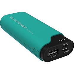 Foto van Realpower pb-5000c powerbank 5000 mah lithium groen