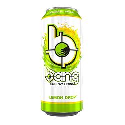 Foto van Bang energy drink suikervrij - lemon drop - 500 ml