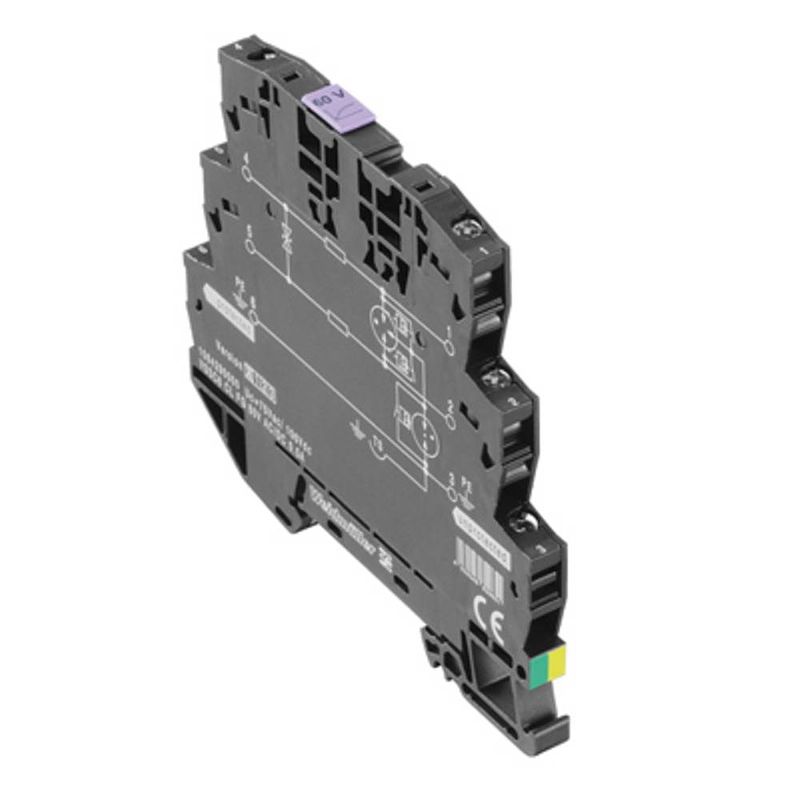 Foto van Weidmüller 1064170000 vssc6 cl 24vac/dc 0.5a overspanningsafleider set van 10 stuks overspanningsbeveiliging voor: verdeelkast 2.5 ka 10 stuk(s)