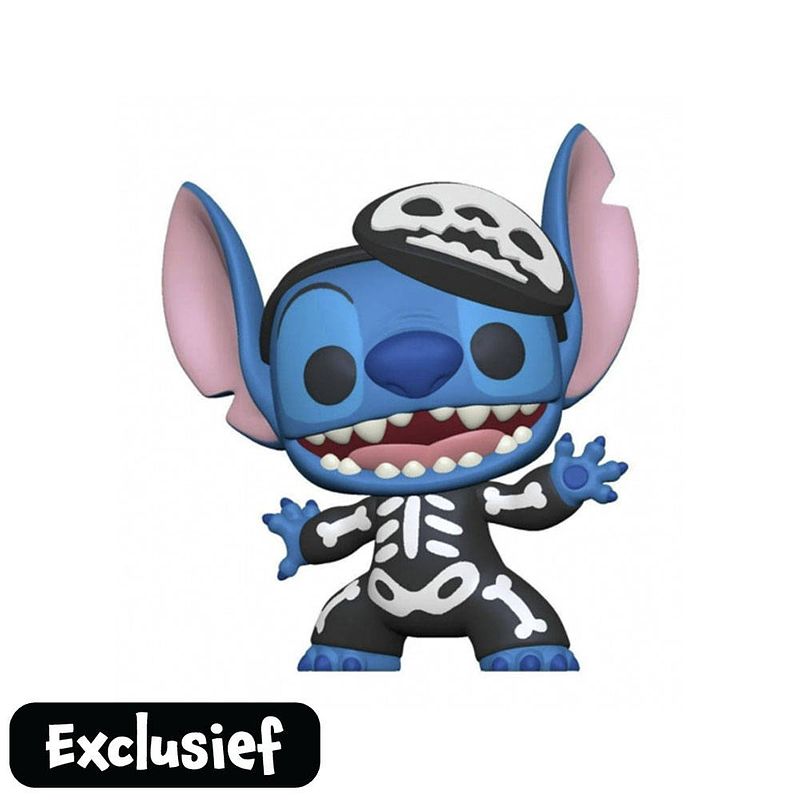 Foto van Funko pop! figuur disney skeleton stitch