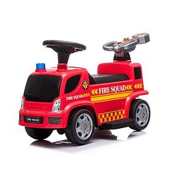 Foto van Elektrische kinderauto - brandweerauto - brandweer spuitwagen - tot 20kg max 1-3 km/h