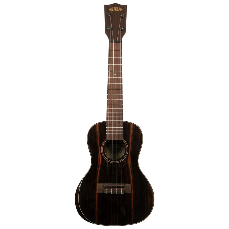 Foto van Kala ka-px-eby-c premier exotic ebony concert ukelele met gigbag