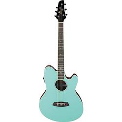 Foto van Ibanez tcy10e talman sea foam green elektrisch-akoestische westerngitaar