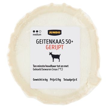 Foto van Jumbo geitenkaas 50+ gerijpt ca. 125g