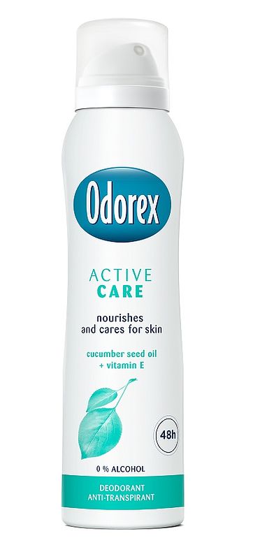 Foto van Odorex deospray active care