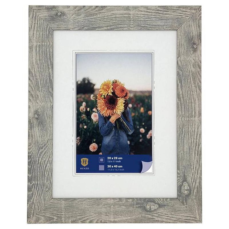 Foto van Henzo fotolijst - dahlia - fotomaat 30x40 cm - grijs