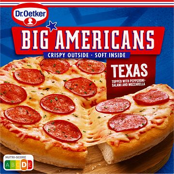 Foto van Dr. oetker big americans pizza texas 435g bij jumbo