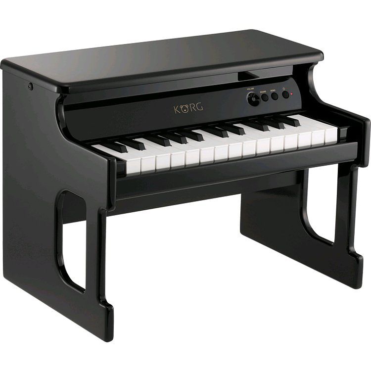 Foto van Korg tinypiano-bk miniatuurpiano zwart