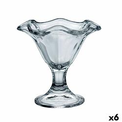 Foto van Glas voor ijs en milkshakes bormioli rocco primavera glas (240 ml) (6 stuks)