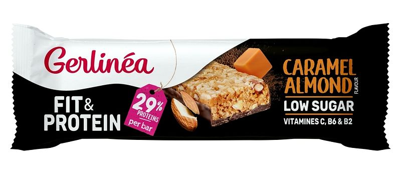 Foto van Gerlinéa fit & protein maaltijdreep caramel almond