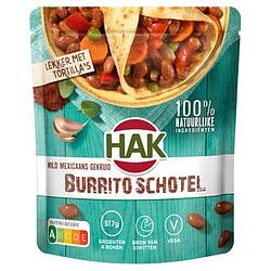 Foto van Hak mild mexicaans gekruid burrito schotel 550g bij jumbo