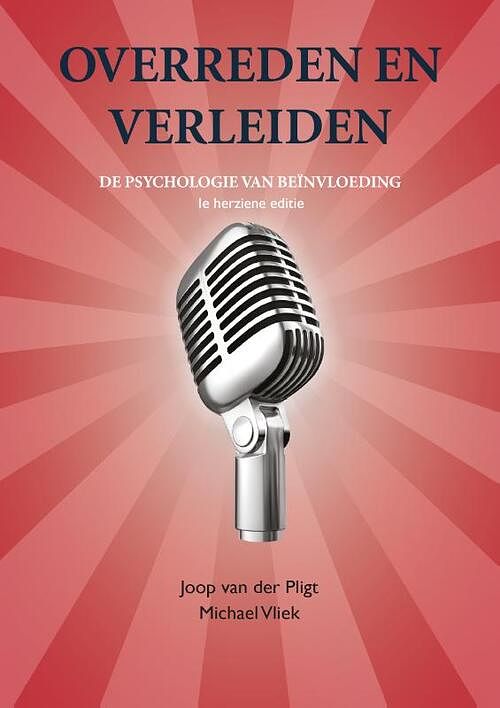 Foto van Overreden en verleiden, 1e herziene editie - joop van der pligt, michael vliek - paperback (9789043041850)