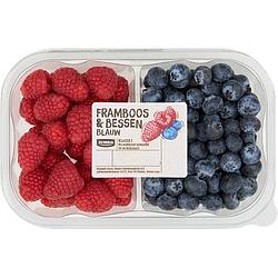 Foto van Jumbo framboos & bessen blauw 300g