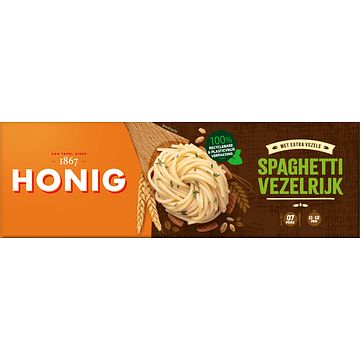 Foto van Honig spaghetti vezelrijk  550g bij jumbo