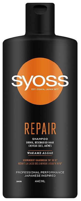 Foto van Syoss shampoo repair wakame algae 440ml bij jumbo