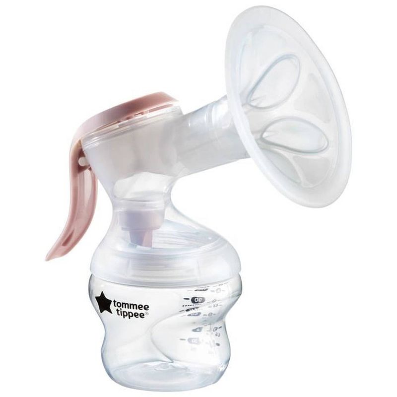 Foto van Tommee tippee voor mij gemaakt eenvoudige handmatige, ergonomische, stille, transporteerbare, biberon inbegrepen