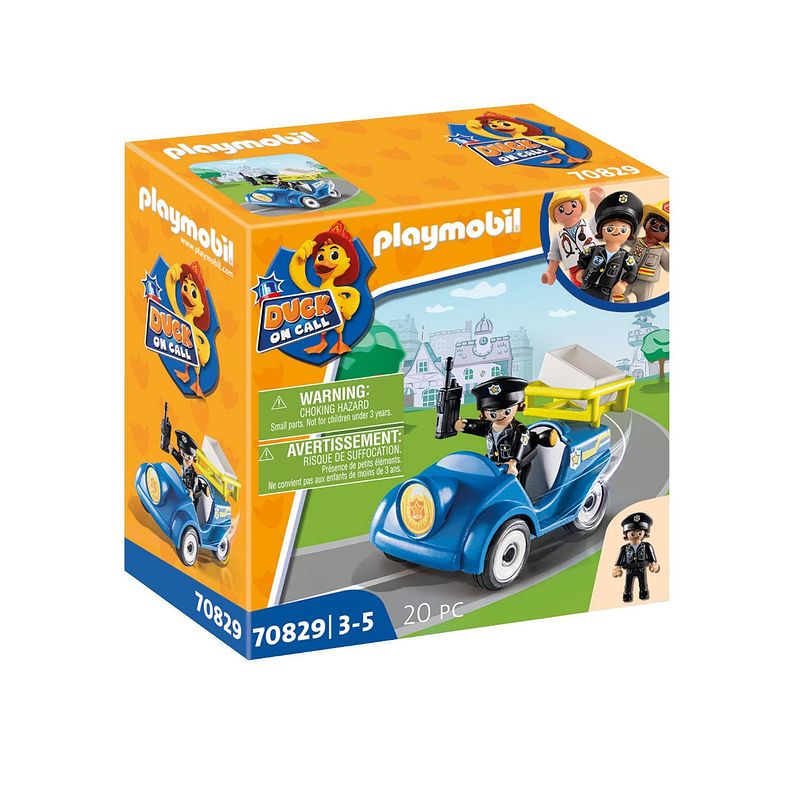 Foto van Playmobil duck on call - d*o*c* - mini-politiewagen 70829