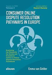 Foto van Consumer online dispute resolution pathways in europe - e.m. van gelder - ebook (9789400112025)