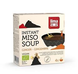Foto van Lima soep instant miso gember