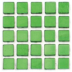 Foto van 119x stuks mozaieken maken steentjes/tegels kleur groen 5 x 5 x 2 mm - mozaiektegel