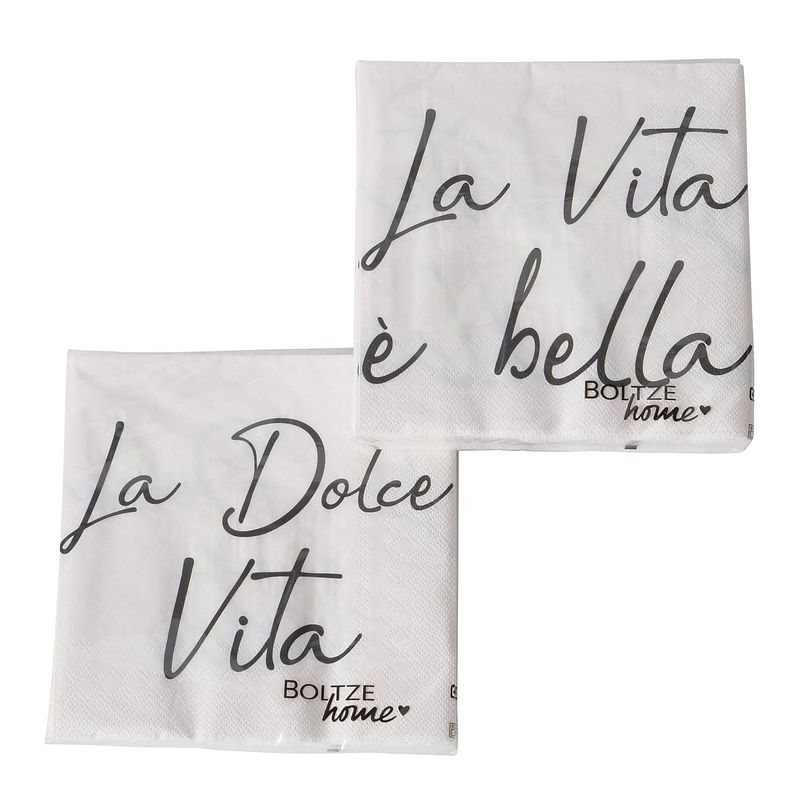 Foto van Servetten dolce vita 33x33cm