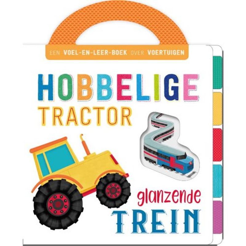 Foto van Hobbelige tractor, glanzende trein - first