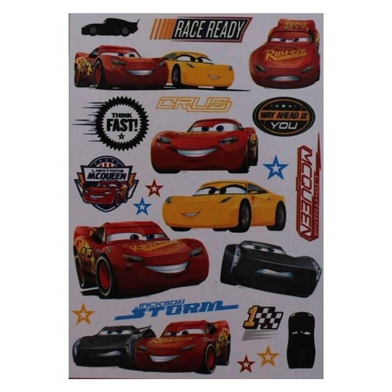 Foto van Disney muurstickers cars 24 stuks