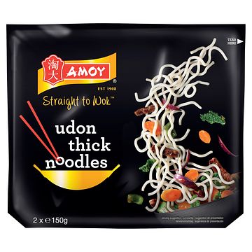 Foto van Amoy udon thick noodles 300g bij jumbo