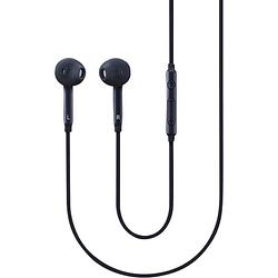 Foto van Samsung eo-eg920bb in ear headset kabel zwart volumeregeling, headset
