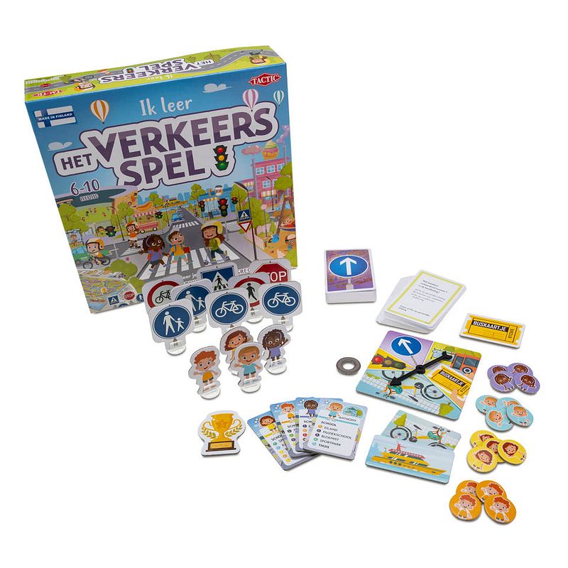 Foto van Ik leer het verkeer spel