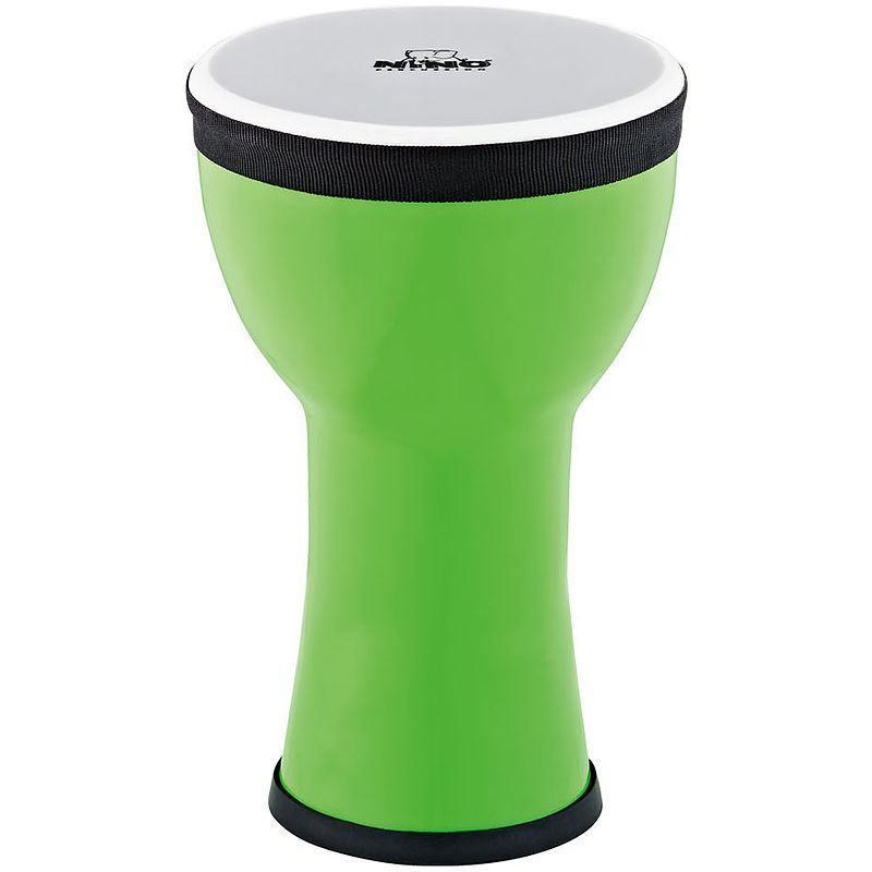 Foto van Nino percussion nino-emdj-ga elements mini djembe 6 inch groen