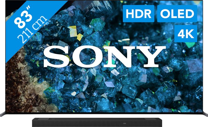 Foto van Sony xr-83a80l (2023) + soundbar